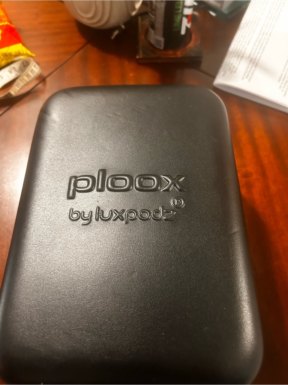 Ploox by Luxpodz Embossed Black Protective Case